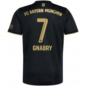 Jalkapallo Pelipaidat FC Bayern München Serge Gnabry 7 Vieraspaita 2021-2022 Lyhythihainen